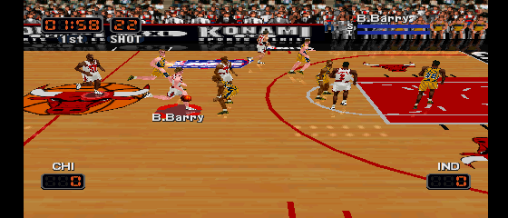 NBA In the Zone 99 Screenshot 1